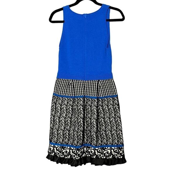 Anthropologie girls From Savoy Arden Mixed Media Knit & Tweed Sleeveless Dress - Picture 4 of 8